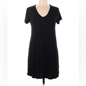 Classic Black V-Neck Dress